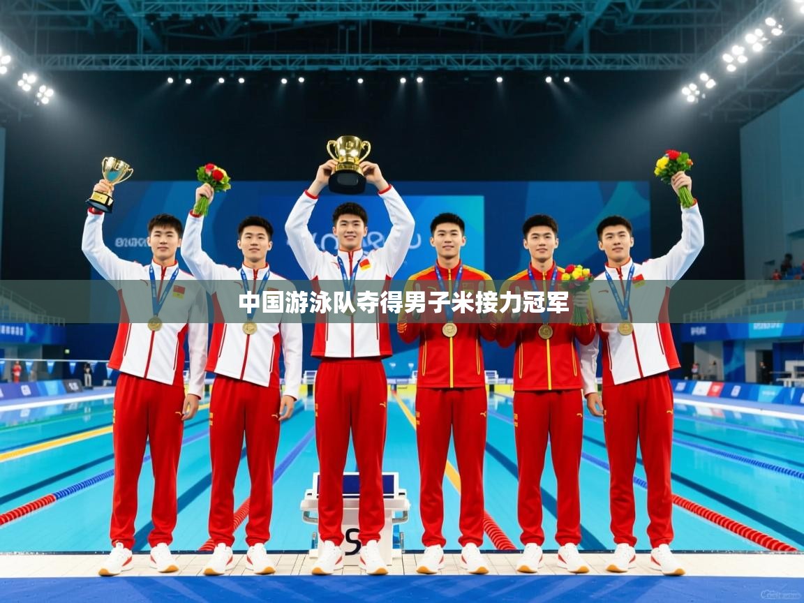 中国游泳队夺得男子米接力冠军