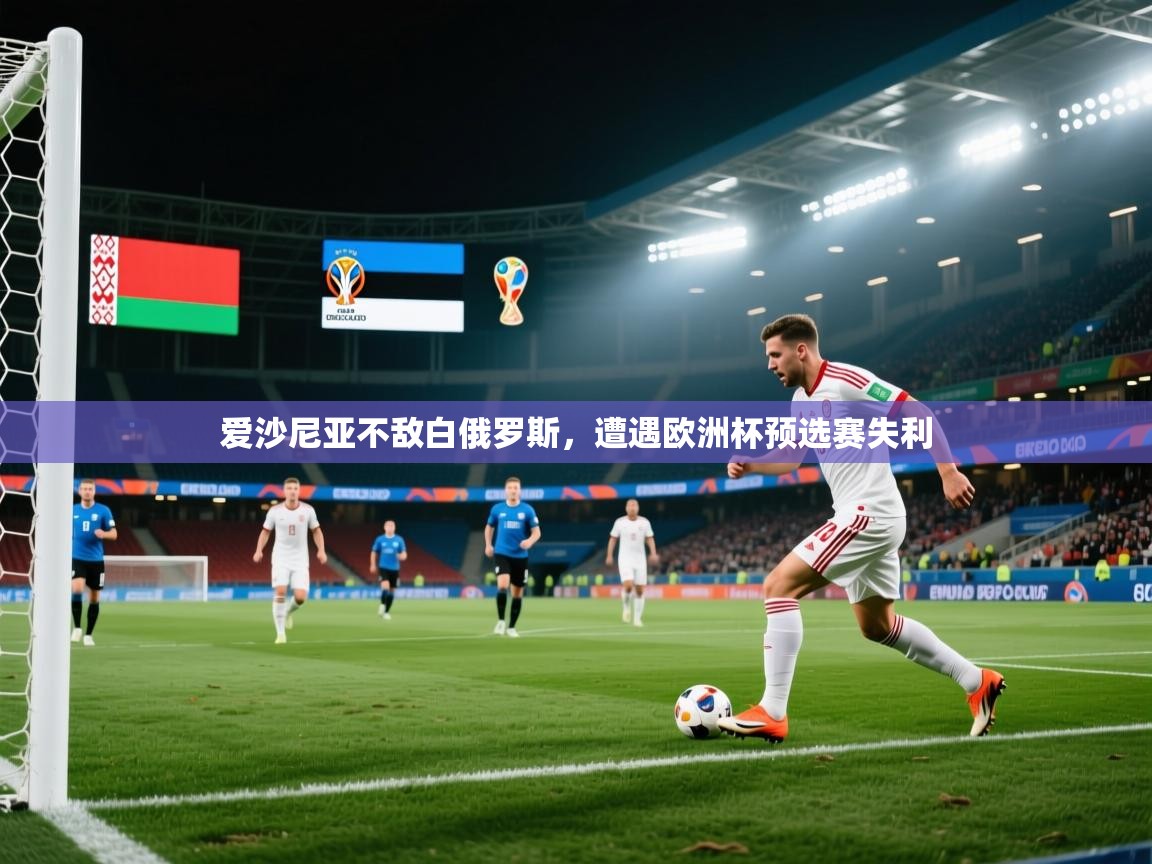 爱沙尼亚不敌白俄罗斯，遭遇欧洲杯预选赛失利