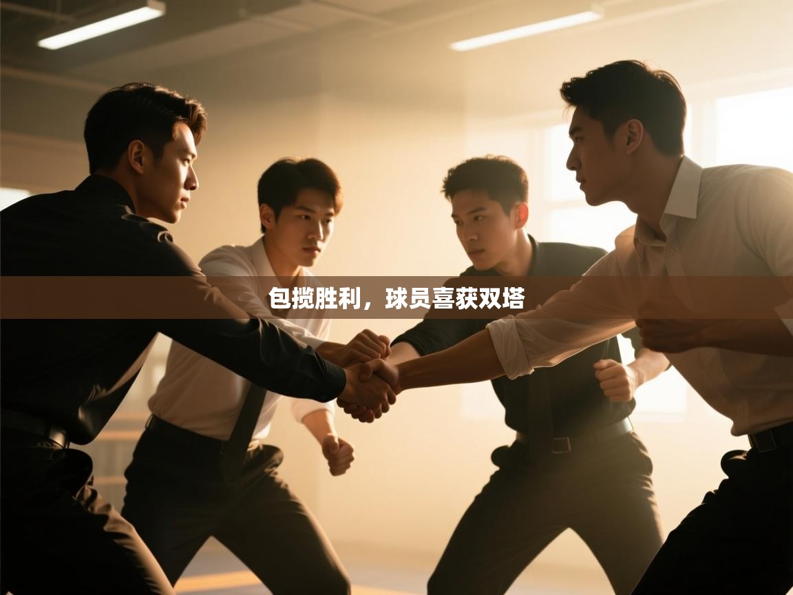 包揽胜利，球员喜获双塔  第2张